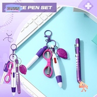 FANSIN1 Nurse Pen Pack, Keychain Lanyard Nurse Badge Set, Portable Retractable Nurse Badge Clip