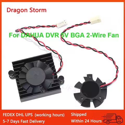 New For DAHUA DVR Hdcvi Camera 5V BGA 2-Wire Chipset Radiator /Cooling Fan