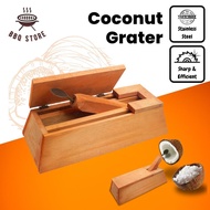 BBQ Store Coconut Grater Stainless Steel Coconut Shaver Scraper/ Coconut Grater/ Coconut Scraper Coc