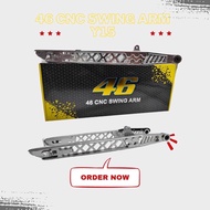 46 SWING ARM Y15 HEAVY DUTY ARM ALLOY XXX TONKA ARM ALLOY LC135 Y15 +2INCHI Y15ZR ARM CNC ARM ALLOY