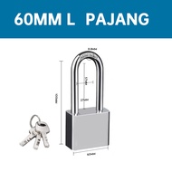 Gembok Anti rust/anti maling/gembok stanless anti karat/gembok anti cut