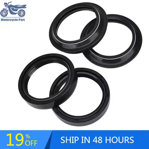 46X58X11 46*58*11 Front Fork Damper Oil Seal & 46x58 Dust Cover For SUZUKI RM250 K1-K3 SV1000 K3-K8 