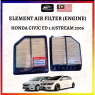 Honda Civic Crv Stream Engine Air Element Filter / Engine Oil Filter Penapis Udara Enjin 17220-RNA-Y