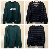 Crewneck Thrift Cowok Paket Usaha 10+1