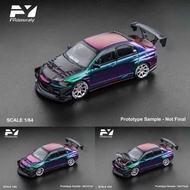 Finclassically-FY 1/64 Mitsubishi EVO9 Modified Diecast car Car Model Simulation Alloy Diecast Car C