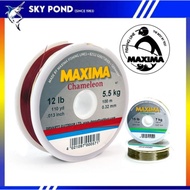Maxima Chameleon Monofilament Fishing Line 100m (4lbs/6lbs/8lbs/10lbs/15lbs/20lbs/30lbs/40lbs)