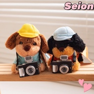 SEION Furry Puppy Keyring, Creative Furry Puppy Dachshund Dog Keychain,  Coin Purse Bag Pendant Stuf