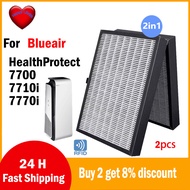 H13 Hepa Activated Carbon Filter for Blueair 7710i, 7740i, 7770i Air Purifier 7700 Series Smart Filt