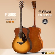Yamaha FS800 40" Concert Solid Sitka Spruce Top Acoustic Guitar Sand Burst (FS 800)