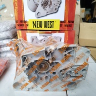 Original STIHL MS 382 NEW WEST chainsaw body crankcase assy