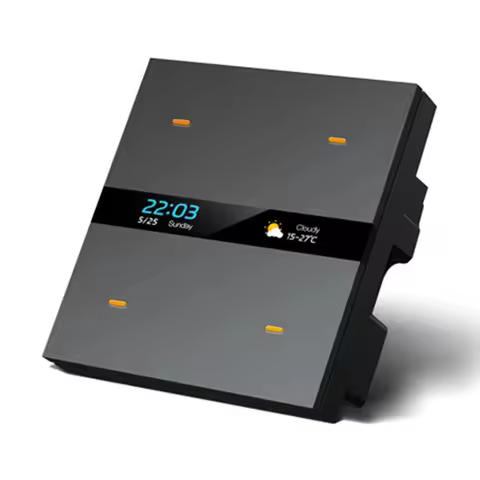 ABGZ-Tuya Zigbee Smart Scene Switch Lighting Smart Control Scene Control Switch Panel Smart Socket S