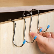 Durable Stainless Steel Double S Shape Hook / Cabinet Door Clothes Hanger Kitchen Bathroom Hanging Holder Home Storage S Hooks