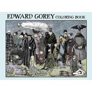 Edward Gorey Coloring Book by Edward Gorey (US edition, paperback)