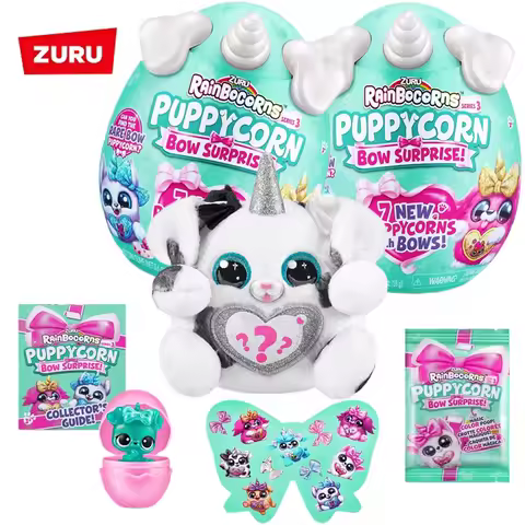 ZURU Rainbocorns Puppycorn Surprise Series 3 Generation Unicorn Surprise Magic Egg Blind Box Collect