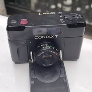 CONTAX T BLACK CARL ZEISS SONNAR 38MM F2.8 T*
