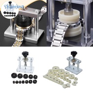 [Shamjina] Watch Press Tool Set, with 12 Fitting Dies, Bezel Press Case Watch Opener Case