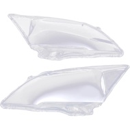 Car Headlight Lens Cover Headlamp, Pair Left Right Headlight Cover Headlamp Lens Shell for Honda CRV