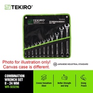 Tekiro Combination Wrench Set 8mm - 24mm Spanar Set