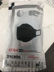 黑色KF94 3D