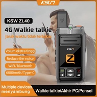 ksun zl40 ht walkie talkie poc 4g global sim handy talky wireles -Bhre Cakra