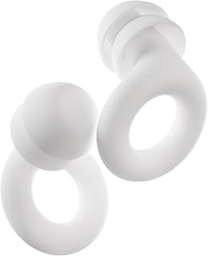 Loop Quiet 2 Plus Ear Plugs with Double Tips β Ultra-Comfy Reusable Earplugs For Sleep, Focus, Trave