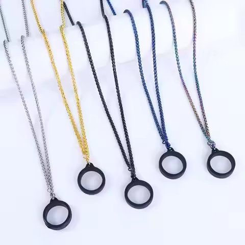 Accessories Juu Relx POD Hanging Ring Portable Non-slip Vape Necklace Metal Lanyard Sling Eicg Lanya
