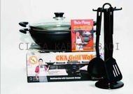 New Grill Wok CKA Alat Masa Multifungsi Barang Baru