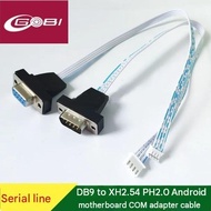 Kabel Extension Port COM Serial DB9 ke Soket 4P XH 2.54 / PH 2.0 Motherboard Android IPC (8921)