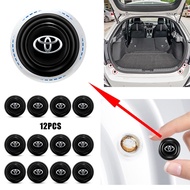 2.8cm  Toyota Car Door Shock Absorber Buffer Protective Stickers Soundproof Rubber Pads Accessories For Corolla Prius Rav4 CHR Aygo Hilux Raize Sienna Aqua Tacoma Voxy