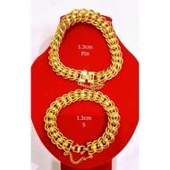 RANTAI tangan Coco candy EMAS BANGKOK  BRACELET GOLDEN PLATED