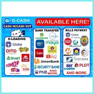 ✺ ℉ ✤ Gcash Landscape with Pay bills & Bank Transfer
