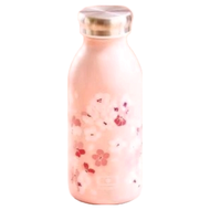 monbento 牛奶瓶造型保溫瓶 17.2 x 6.8 x 6.8cm 200g  櫻花粉  350ml  1個