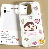 Crayon Shin-chan Phone Case For Samsung Galaxy A57 A56 M56 F56 M06 F06 A55 A54 A50 A50S M40S A30S 5G
