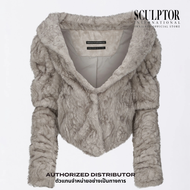 SCULPTOR® เสื้อแจ็คเก็ต Faux Fur Corset Jacket