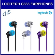 Logitech G333 Gaming Earphones with Mic and Dual Drivers Earphones with  2-Year Limited Hardware War