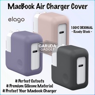 Case Charger Macbook Air 13 inch M2 M1 intel Elago Power Adapter Soft Silicone Cover Casing Original