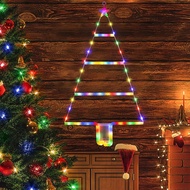 Christmas Decorations Lights, LED Christmas Ladder Light 2ft, 8 Modes & Timer Battery Christmas Ligh