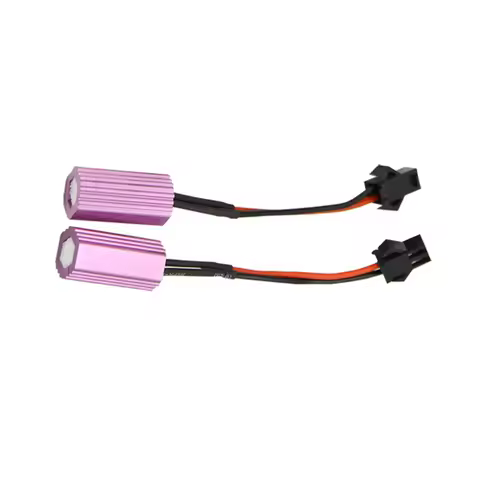2PCS LED CAN-Bus Load Resistor Warning Canceller Decoder Resistor for LED Bulbs 5W