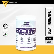 BS Nutrition BCAA 300gm (Grape) -  BCAA + Glutamine, Muscle Recovery Amino Acid Fitness Supplement