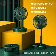 [COD] Foldable Telescopic Fan Bedroom 2 In 1 Electric Fan Air Conditioning Fan 3 Gear Folding Mini F