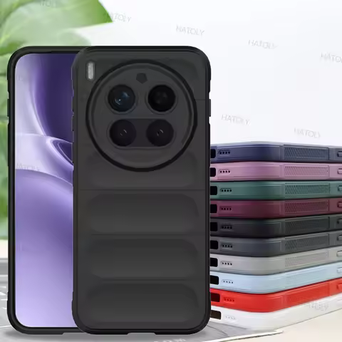 For vivo X300 Pro Case vivo X300 X300 Pro Cover Bumper TPU Anti-Slip Silicone Shockproof Protective 