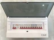 ตู้คอนซูมเมอร์ ตู้ควบคุมไฟ ตู้กันดูด NPV 12 ช่อง พร้อมเมน กันดูด RCBO 32A 50A หรือ 63A และเบอร์เกอร์