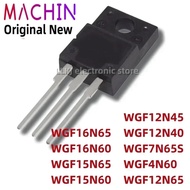 5pcs WGF16N65 WGF16N60 WGF15N65 WGF15N60 WGF12N45 WGF12N40 WGF7N65S WGF4N60 WGF12N65 TO-220F Field E