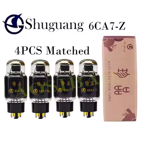 Shuguang 6CA7-Z 6CA7Z Vacuum Tube Treasure series Replace EL34 KT77 6CA7 Electronic Tube Amplifier K