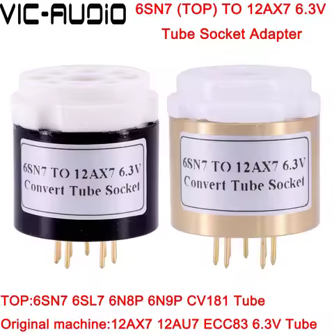 1PC 6SL7 CV181 6N8P 6N9P 6SN7 TO 12AX7 12AU7 ECC82 ECC83 B739 B749 B759 DIY Audio Vacuum Tube Amplif