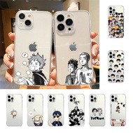 Japan Anime Oya Oya Oya Haikyuu Phone Case For Iphone 15 11 13 14 Pro Max 7 8 Plus X Xr Xs Max Se202