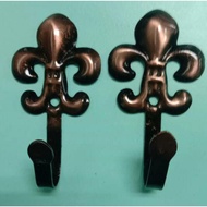 (READY STOCK) 2pcs with screw Curtain Hanger / Cangkuk tepi langsir / Pengikat Tali Langsir