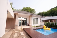 Vila 250 m² dengan 3 bilik tidur dan 2 bilik mandi peribadi di Mueng (Blue Cat Pool Villa 1)