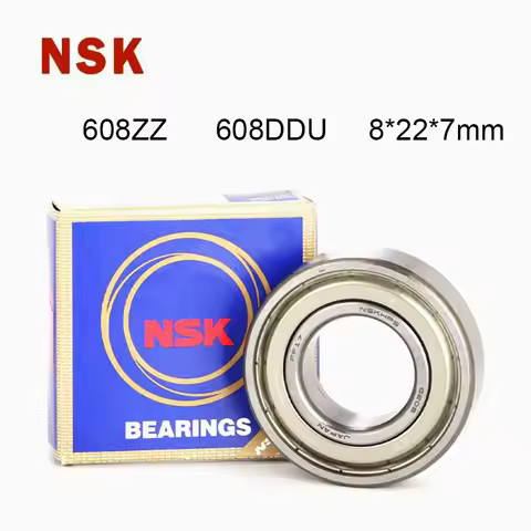 Japan NSK Bearing 10Pcs 608ZZ 608DDU High Speed Ball Bearing 608zz ABEC-7 8x22x7 mm roller skates Be