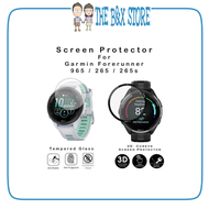 Garmin Forerunner 965 265 265S 3D Full Cover Screen Protector Film Tempered Glass Protector